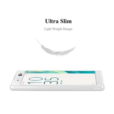 Sony Xperia XA Suojakuori Kotelo Cover (Hopea)