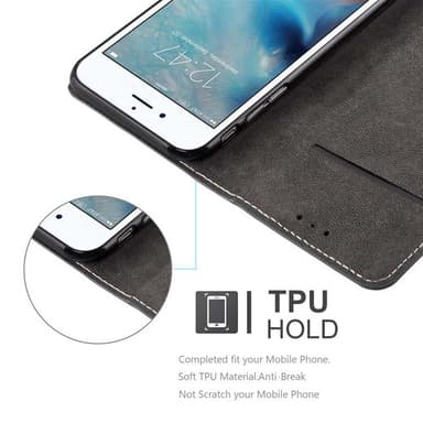 iPhone 6 PLUS / 6S PLUS Suojakuori Case (Musta)