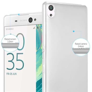 Sony Xperia XA Suojakuori Kotelo Cover (Hopea)
