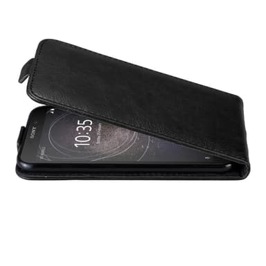 Sony Xperia L2 Suojakuori Lompakkokotelo (Musta)