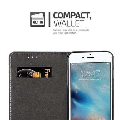 iPhone 6 PLUS / 6S PLUS Suojakuori Case (Musta)