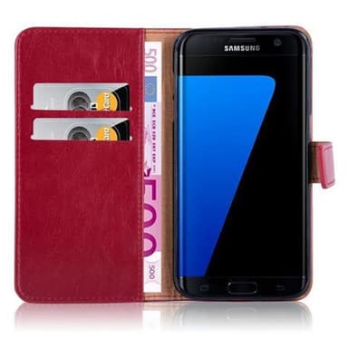 Samsung Galaxy S7 EDGE Suojakuori Lompakkokotelo