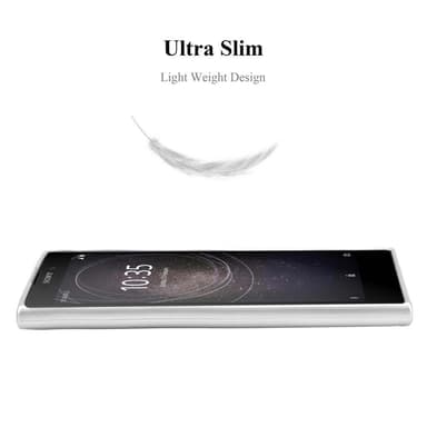 Sony Xperia L2 Suojakuori Kotelo (Hopea)