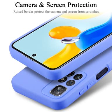 Redmi Note 11s 5G Suojakuori Kotelo (Violetti)