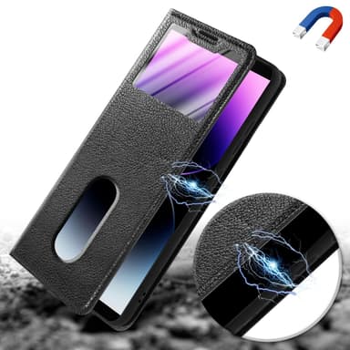 Lompakkokotelo OnePlus 5T Case (Musta)