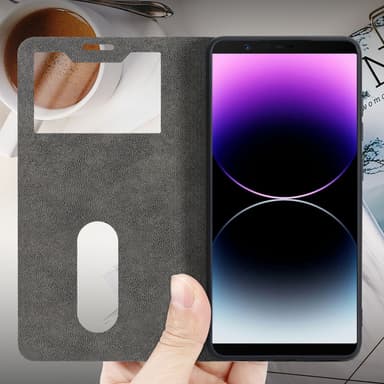 Lompakkokotelo OnePlus 5T Case (Musta)