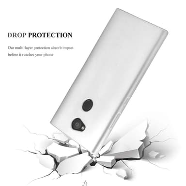 Sony Xperia L2 Suojakuori Kotelo (Hopea)