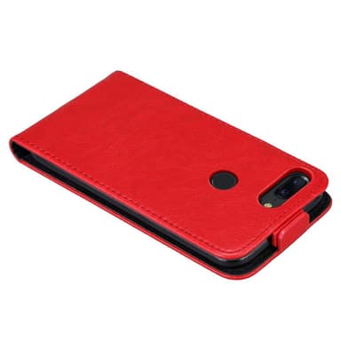 OnePlus 5T Suojakuori Lompakkokotelo (Punainen)