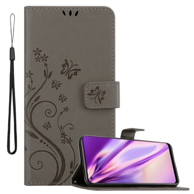Realme 9 4G / 9 PRO+ Suojakuori Lompakkokotelo (harmaa)