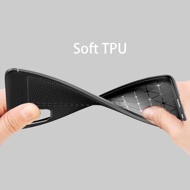 Samsung Galaxy A71 4G Suojakuori Cover (Musta)