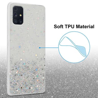 Samsung Galaxy M31s Suojakuori Kotelo (Läpinäkyvä)