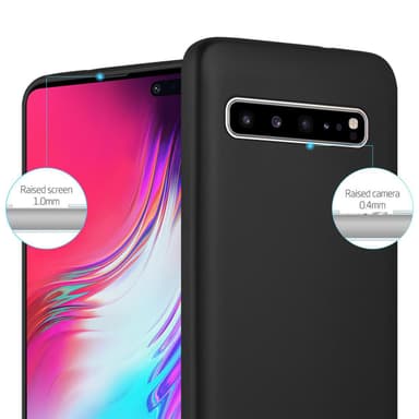 Samsung Galaxy S10 5G Suojakuori Kotelo (Musta)