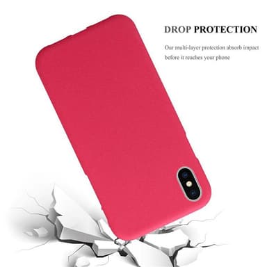 Suojakuori iPhone XS MAX Kotelo (Punainen)