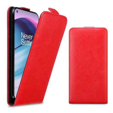 OnePlus Nord CE 5G Suojakuori Lompakkokotelo (Punainen)