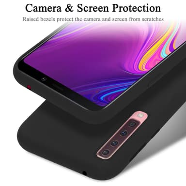 Samsung Galaxy A9 2018 Suojakuori Kotelo (Musta)