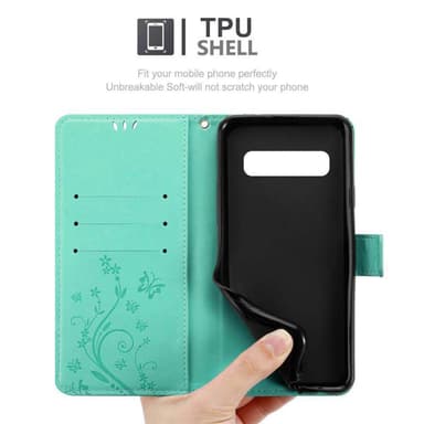 Samsung Galaxy S10 PLUS Suojakuori Lompakkokotelo