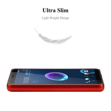 HTC Desire 12 Suojakuori Kotelo Cover (Punainen)