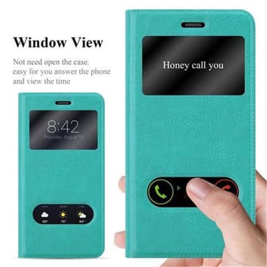 Lompakkokotelo Huawei P10 LITE Case (Turkoosi)