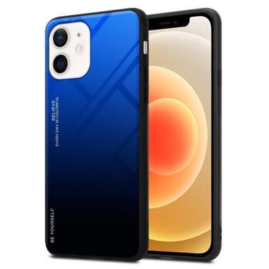 Suojakuori iPhone 12 MINI Kotelo (Musta)