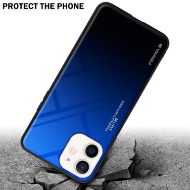 Suojakuori iPhone 12 MINI Kotelo (Musta)