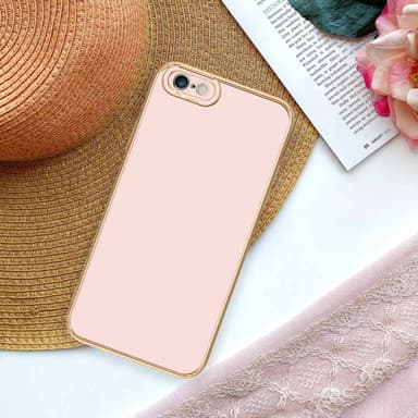 Suojakuori iPhone 6 / 6S Kotelo (Vaaleanpunainen)