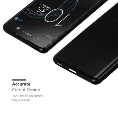 Sony Xperia XA Suojakuori Kotelo (Musta)