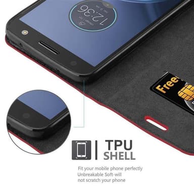 Motorola MOTO Z FORCE Suojakuori Lompakkokotelo