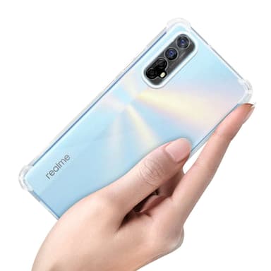 Realme 7 4G Suojakuori Kotelo (Läpinäkyvä)