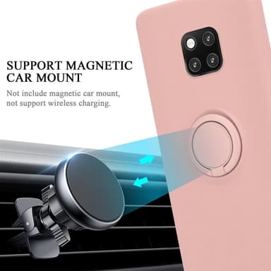Huawei MATE 20 PRO Suojakuori Kotelo (Vaaleanpunainen)
