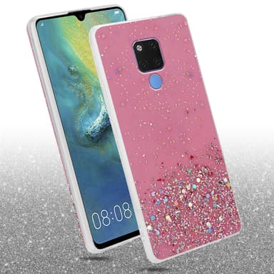 Huawei MATE 20 Suojakuori Kotelo (Vaaleanpunainen)