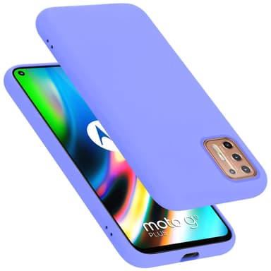 Motorola MOTO G9 PLUS Suojakuori Kotelo (Violetti)
