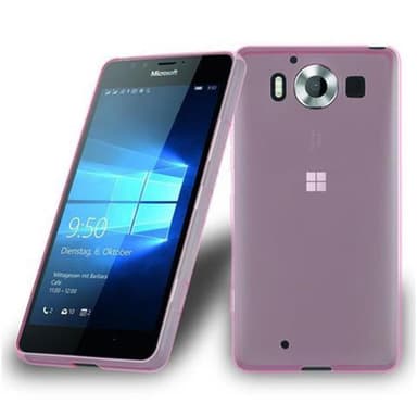 Nokia Lumia 950 XL Suojakuori Kotelo (Vaaleanpunainen)