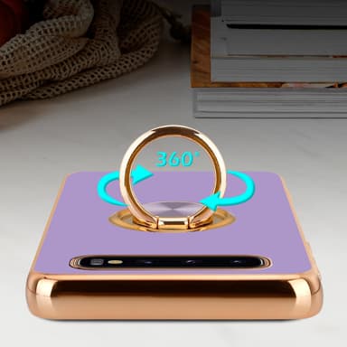 Samsung Galaxy S10 4G Suojakuori Kotelo (Violetti)