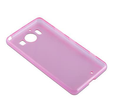 Nokia Lumia 950 XL Suojakuori Kotelo (Vaaleanpunainen)