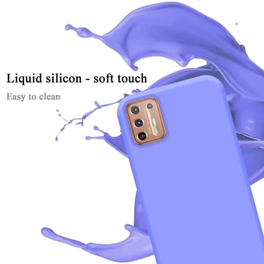 Motorola MOTO G9 PLUS Suojakuori Kotelo (Violetti)