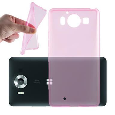Nokia Lumia 950 XL Suojakuori Kotelo (Vaaleanpunainen)