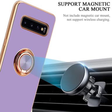Samsung Galaxy S10 4G Suojakuori Kotelo (Violetti)