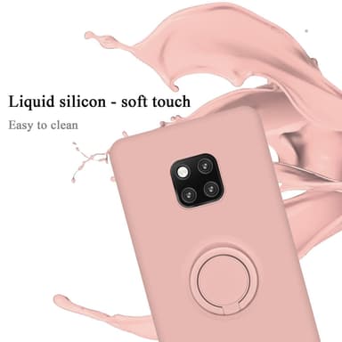 Huawei MATE 20 PRO Suojakuori Kotelo (Vaaleanpunainen)