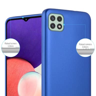 Samsung Galaxy A22 5G Suojakuori Kotelo (Sininen)