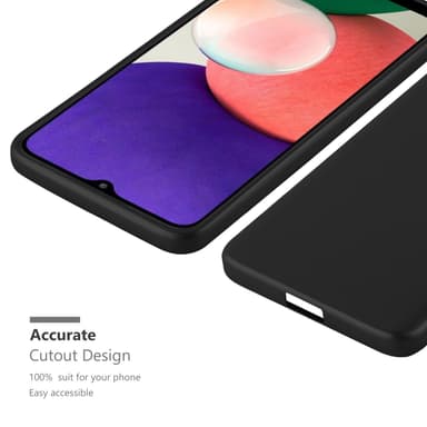 Samsung Galaxy A22 5G Suojakuori Kotelo (Musta)