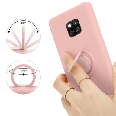 Huawei MATE 20 PRO Suojakuori Kotelo (Vaaleanpunainen)