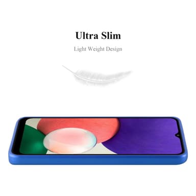 Samsung Galaxy A22 5G Suojakuori Kotelo (Sininen)