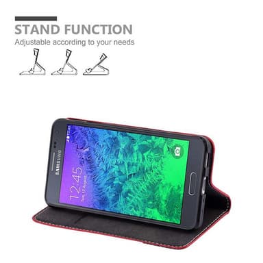 Samsung Galaxy ALPHA Suojakuori Case (Punainen)