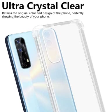 Realme 7 4G Suojakuori Kotelo (Läpinäkyvä)