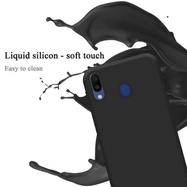 Samsung Galaxy M20 Suojakuori Kotelo Case (Musta)