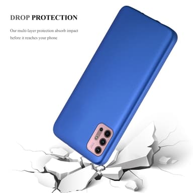 Motorola MOTO G10 / G30 Suojakuori Kotelo (Sininen)