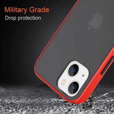 iPhone 14 PLUS Suojakuori Kotelo (Läpinäkyvä)