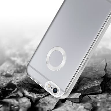 iPhone 6 / 6S Suojakuori Kotelo (Läpinäkyvä)