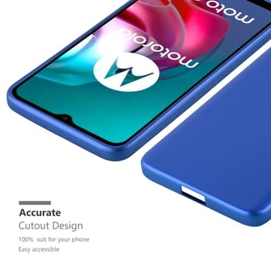 Motorola MOTO G10 / G30 Suojakuori Kotelo (Sininen)