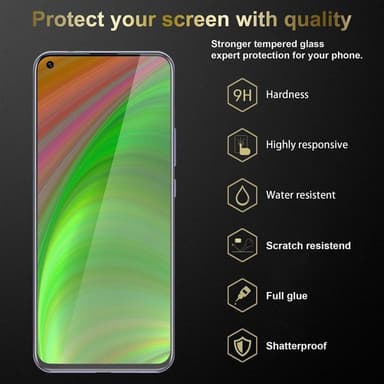 Huawei NOVA 7 SE 3x Suojakalvo Karkaistu lasi